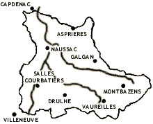 Le bassin versant de la Diège (Aveyron)